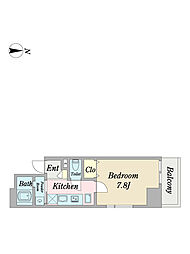 VillaStellaparc 1Kの間取図画像