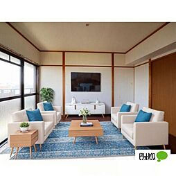 マンションＦＴＹ 0405 4階2LDKのリビング/ダイニング