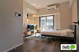 グランアルモニ 0801 8階ワンルームのリビング/ダイニング