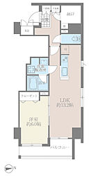 Bell Primvere 1LDKの間取図画像