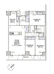 間取図画像 3SLDK