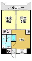 リージェントハウスビワ 105 ｜ 滋賀県大津市今堅田2丁目36-25（賃貸マンション2DK・1階・40.00㎡） その2