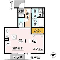 リヴァージュ 101 ｜ 滋賀県高島市今津町今津40（賃貸アパート1R・1階・30.33㎡） その2