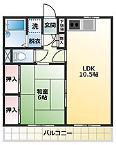 レジデンス池上 302 ｜ 埼玉県南埼玉郡宮代町笠原2丁目（賃貸アパート1LDK・3階・40.45㎡） その2