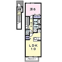 メゾン・アローン 202 ｜ 埼玉県白岡市小久喜1126-1（賃貸アパート1LDK・2階・42.37㎡） その2