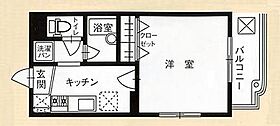 ＤＩ本町  ｜ 栃木県大田原市本町1丁目（賃貸マンション1K・3階・24.50㎡） その2