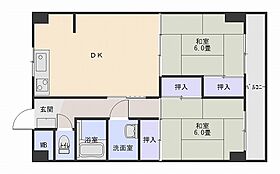 サイトーバルコニー  ｜ 栃木県大田原市本町1丁目（賃貸マンション2LDK・6階・57.60㎡） その2