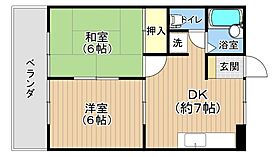 ホープハイツ 106 ｜ 東京都江戸川区上篠崎1丁目15-2（賃貸アパート2DK・1階・39.00㎡） その2