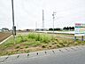 外観：綺麗な整形地　用途多彩な広い道路面の土地33坪