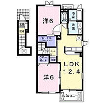 埼玉県羽生市大字上川俣821-1（賃貸アパート2LDK・2階・58.75㎡） その2