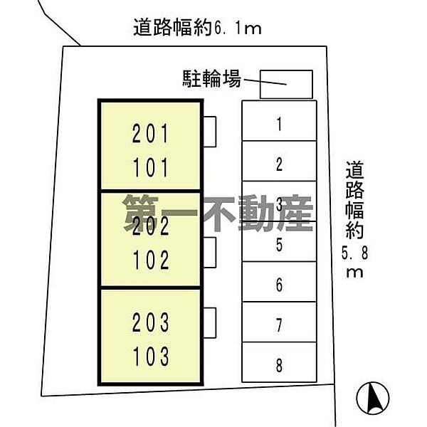 クリアコート 103｜兵庫県西脇市西脇(賃貸アパート1LDK・1階・38.22㎡)の写真 その30