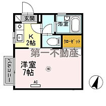 ハイツ・カトレア 201 ｜ 兵庫県西脇市野村町451-1（賃貸アパート1K・2階・22.50㎡） その2