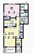 デスパシオ下戸田 101 ｜ 兵庫県西脇市下戸田404-1（賃貸アパート1LDK・1階・46.49㎡） その2