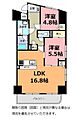 シティパレス水戸南町8階1,350万円