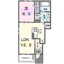 埼玉県羽生市西4丁目（賃貸アパート1LDK・1階・44.70㎡） その2