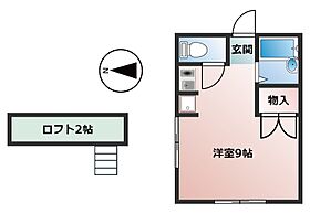 岐阜県大垣市林町7丁目（賃貸アパート1R・2階・19.83㎡） その2