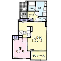 岐阜県大垣市島町字深田279番地1（賃貸アパート1LDK・1階・50.07㎡） その2