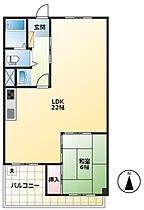 岐阜県大垣市緑園67（賃貸マンション1LDK・2階・64.38㎡） その2