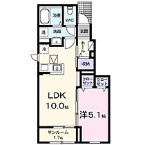 岐阜県大垣市本今3丁目250番2（賃貸アパート1LDK・1階・40.88㎡） その2