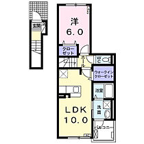 岐阜県大垣市禾森町3丁目2151番地1（賃貸アパート1LDK・2階・44.88㎡） その2