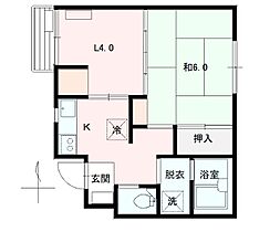 フォーブル県  ｜ 長野県松本市県2丁目（賃貸アパート2K・2階・32.71㎡） その2