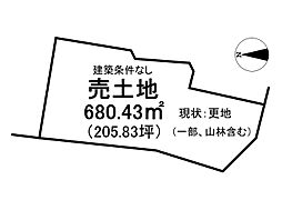 売土地　西別院町犬甘野百陀