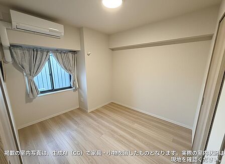 【洋室】約6.0帖。