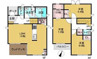 間取り:令和6年5月築、室内大変きれいにお使いです。桧家グループ施工。 間取り:令和6年5月築、室内大変きれいにお使いです。桧家グループ施工。