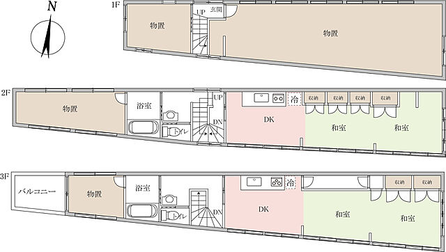 間取り 足立区平野2丁目