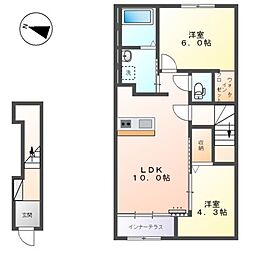 ブルースター 2階/201
