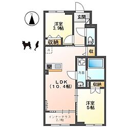 東大阪市上四条町新築アパート工事 1階