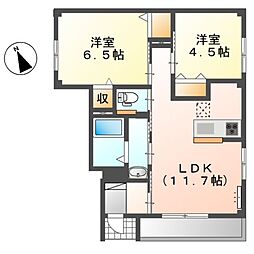 サンモール金ヶ崎II 1階