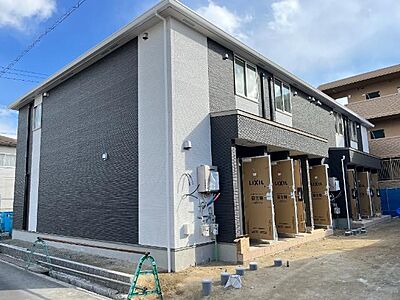 外観：建築現場