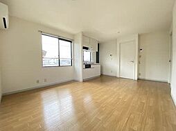 エステートパールII A0202 2階2LDKのリビング/ダイニング