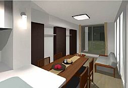 メゾン・カンフリエ井口 A0107 1階2LDKの室内