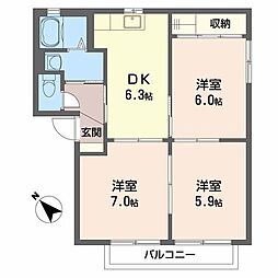 🉐敷金礼金0円！🉐サンパティーク　ロジュマン　II