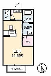 VALUGET ワンルームの間取図画像