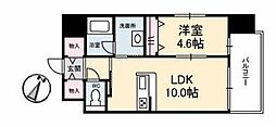 シャーメゾンステージ碧湯田温泉 1LDKの間取図画像