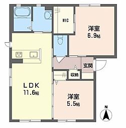 クレセオ森　Ｂ棟