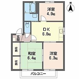 🉐敷金礼金0円！🉐ヴェルディ白石　Ｃ棟