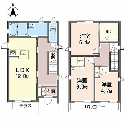 ガレンドゥ ドゥーエ A棟_間取り_0
