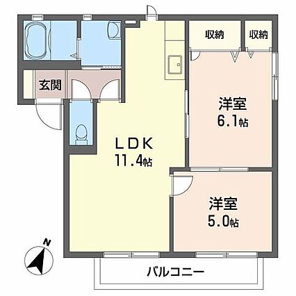 シャーメゾン鈴木_間取り_0