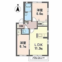 シャーメゾン・ルミナーレ　Ｄ棟