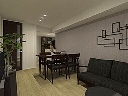 シャーメゾンエレガント A0301 3階1LDKの室内