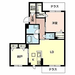 間取図画像 1SLDK