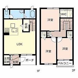 間取図画像 3LDK