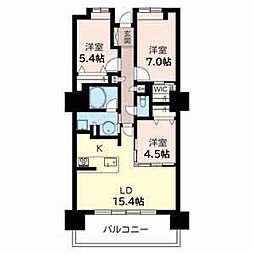 マストメゾン豊中マストモール 3LDKの間取図画像