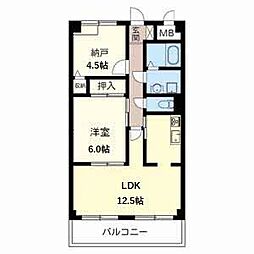 間取図画像 1SLDK