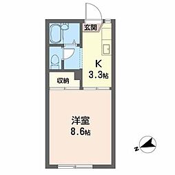 🉐敷金礼金0円！🉐ＣＯＺＹ　ＡＬＬＥＹ　Ｂ