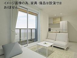 エルドール鉄砲町東 302 3階ワンルームのリビング/ダイニング